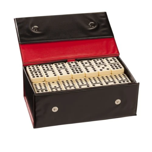 WE Games Dominos Set Double Twelve Domino Game Set, Includes 91 Thick-Style Dominos In A Retro-Style Travel Case, Domino Set For Adults, Family Table Top Game For Game Night 3 WE Games Dominos Set Double Twelve Domino Game Set, Includes 91 Thick-Style Dominos In A Retro-Style Travel Case, Domino Set For Adults, Family Table Top Game For Game Night