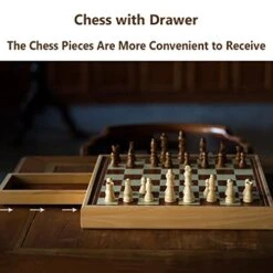 Crafted Chesspiece Wooden Chess Set Handmade Chess Board With Removable Storage Box Travel Portable Chess Game Sets For Kids And Adults Chess Set In Toys ( Size : Large ) 11 Crafted Chesspiece Wooden Chess Set Handmade Chess Board With Removable Storage Box Travel Portable Chess Game Sets For Kids And Adults Chess Set In Toys ( Size : Large ) -Folkmanis Toys Shop 41PcXyxn86L