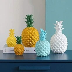 Piggy Bank Children's Toy Money Box Pineapple Shape Resin Piggy Bank Home Decoration Coin Money Box Creative Coin Bank Wine Cabinet Decoration Piggy Banks Furniture Games (Color : Blue, Size : 9.84* 9 Piggy Bank Children's Toy Money Box Pineapple Shape Resin Piggy Bank Home Decoration Coin Money Box Creative Coin Bank Wine Cabinet Decoration Piggy Banks Furniture Games (Color : Blue, Size : 9.84* -Folkmanis Toys Shop 41PdV1TH5xL
