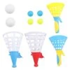 Ibasenice 2 Sets Catcher Kids Wooden Toys Stropping Kit Sports Toys Launch Catch Ball For Kids Outdoor Launch Catch Ball Toy Plastic Launch Catch Ball Game Parent-Child Japan Christmas -Folkmanis Toys Shop 41Pe0n4WTQL