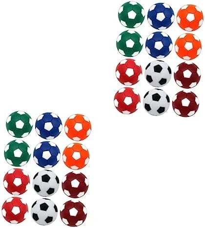 NOLITOY 32 Pcs Table Soccer Desktop Accessories Mini Footballs For Kids Small Balls For Kids Table Football Replacement Regulation Size Foosball Football Table Game Plastic Replace Toy 8 NOLITOY 32 Pcs Table Soccer Desktop Accessories Mini Footballs For Kids Small Balls For Kids Table Football Replacement Regulation Size Foosball Football Table Game Plastic Replace Toy - Image 6