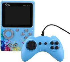 GENERIC Handheld Game Machine ,3-inch Large Screen 500 In One Handheld Computer Nostalgic Classic Children's Puzzle Toy Game Machine Big Screen,Gifts For Chrismas (Pink) -Folkmanis Toys Shop 41Q6gRZ98jL. AC