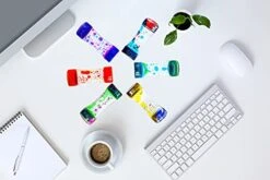 Liquid Motion Bubbler Timer For Adults 3 Pack Colorful Hourglass Timer, Sensory Fidget For Relaxation, Stress Relief And Anxiety Relief, Relaxing, Autism, Blue Green Pink 11 Liquid Motion Bubbler Timer For Adults 3 Pack Colorful Hourglass Timer, Sensory Fidget For Relaxation, Stress Relief And Anxiety Relief, Relaxing, Autism, Blue Green Pink -Folkmanis Toys Shop 41QXbLxe9qS