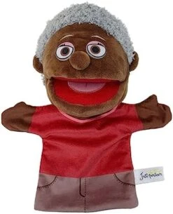 Lovely Family Hand Puppets Mouth Opening Plush Puppets Toys Role Playing Toys Puppets Children Storytelling Teaching Toys (Yellow Mom, 30cm) -Folkmanis Toys Shop 41QaN1JUJyL. AC