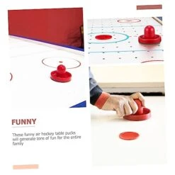 Kisangel 1 Set Air Hockey Air Hockey Game Toys Plastic Hockey Pucks Funny Hockey Pushers Plastic Playes Mini Toys Mini Accessories Plastic Air Hockey Puck Hockey Accessories Hockey Parts -Folkmanis Toys Shop 41QdpPyhAuL