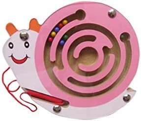 Balacoo Cartoon Magnetic Maze Toy- Owl Shape Maze Board Toy, Magnetic Beads Maze Toy, Wooden Creative Maze Toy, Children Universal Maze Board Toy, Random Color, 16CM 13 Balacoo Cartoon Magnetic Maze Toy- Owl Shape Maze Board Toy, Magnetic Beads Maze Toy, Wooden Creative Maze Toy, Children Universal Maze Board Toy, Random Color, 16CM - Image 11