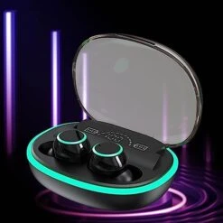 Wireless Earbuds, In Ear Bluetooth Earphones Bluetooth 5.3 HiFi Stereo Wireless Bluetooth Earbuds, Ultra Long Battery Life Bluetooth Earphones For Games, Running, Daily Life # -Folkmanis Toys Shop 41R79irijRL. AC
