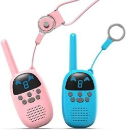 Kids Toys For 3-12 Year Old Boys Girls CONNECOM FRS Walkie Talkies For Kids Best Gifts For Boys And Girls Walkie Talky Radios For Children Two Way Radio Pair For Outside Adventure, Hiking, Camping -Folkmanis Toys Shop 41R9 vYbNAL. AC
