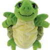 DolliBu Sea Turtle Hand Puppet - Super Soft Plush Stuffed Animal Hand Puppets For Kids, Cute Educational Turtle Hand Puppets For Adults, Teaching Story Telling Puppet Show Theater Games - 10 Inches 2 DolliBu Sea Turtle Hand Puppet - Super Soft Plush Stuffed Animal Hand Puppets For Kids, Cute Educational Turtle Hand Puppets For Adults, Teaching Story Telling Puppet Show Theater Games - 10 Inches -Folkmanis Toys Shop 41RAsZST33S