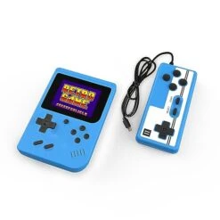 Portable Handheld Game Console Retro Game Console With 400 Classical Games 1020mAh Rechargeable Battery Support For Connecting TV And Two Players-A -Folkmanis Toys Shop 41RBAcIIKdL