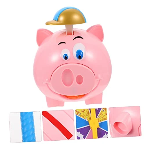 Totority Piggy Bank Desktop Toys Animal Toys Toy For Kids Money Container Pig Piggy Bank Funny Game Saving Pot Household Plastic Pink Statue Child Kids Educational Toys Funny Piggy Bank 4 Totority Piggy Bank Desktop Toys Animal Toys Toy For Kids Money Container Pig Piggy Bank Funny Game Saving Pot Household Plastic Pink Statue Child Kids Educational Toys Funny Piggy Bank - Image 2