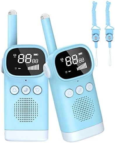 Selieve Walkie Talkies For Kidse, 2 Pack Kids Walkie Talkie With Wearable Lanyard For Outdoor Camping Games Indoor Toys, Birthday Xmas Gifts For Age 3-8 Boys Girls 9 Selieve Walkie Talkies For Kidse, 2 Pack Kids Walkie Talkie With Wearable Lanyard For Outdoor Camping Games Indoor Toys, Birthday Xmas Gifts For Age 3-8 Boys Girls - Image 7