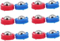 Kisangel 24 Pcs Football Machine Accessories Wooden Soccer Game Table Free Sliding Beads Table Soccer Kits Wooden Toy Gaming Desk Accessories Desktop Accessories Funny Rolling Beads Table -Folkmanis Toys Shop 41RJeA73kL. AC