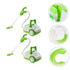 Ibasenice 2pcs Simulation Vacuum Cleaner Kids Bun Maker Kids Cleaning Toys Christmas Toys Play Brainy Magical Play Set Kids Vacuum Electric Vacuum Cleaner Abs Green Home Appliance Toy -Folkmanis Toys Shop 41RSsIlLhjL