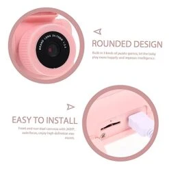 Film Camera 35mm Children's Kid Camera Kids Selfie Camera Toddler Girl Toddler Toys Girl Toy Childrens Toys Children Toys 5 Year Old Boy Gift Camera For Kids Pink