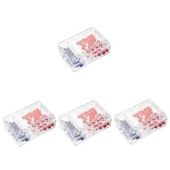 NOLITOY 4 Sets Mini Number Picking Birthday Toys Supplies Manual Lotto Party Containers Lottery Tree Shake Prop Little Family Elevated Game Lucky Small With Balls Portable Machine