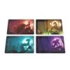 TeeTurtle Casting Shadows Play Mat Set - Set Of Four Mats - Designed To Be Added To Your Casting Shadows Base Game!