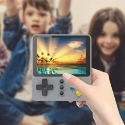 K5-Handheld Game Machine 500 In 1 Nostalgic Game Console Color Screen Retro Toy Feature Alphabet Go Fish Game (Black One Size) (Color : Black, Size : One Size) 8 K5-Handheld Game Machine 500 In 1 Nostalgic Game Console Color Screen Retro Toy Feature Alphabet Go Fish Game (Black One Size) (Color : Black, Size : One Size) -Folkmanis Toys Shop 41RWBGAznrL