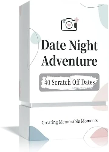 40 Date Ideas Card Games For Couples Date Night - Unique Date Deck Scratch Off Cards, Great As Couples Gifts For Boyfriend - Romantic Newlywed, Anniversary And Wedding Gift For Him, Husband Or Wife 11 40 Date Ideas Card Games For Couples Date Night - Unique Date Deck Scratch Off Cards, Great As Couples Gifts For Boyfriend - Romantic Newlywed, Anniversary And Wedding Gift For Him, Husband Or Wife - Image 9