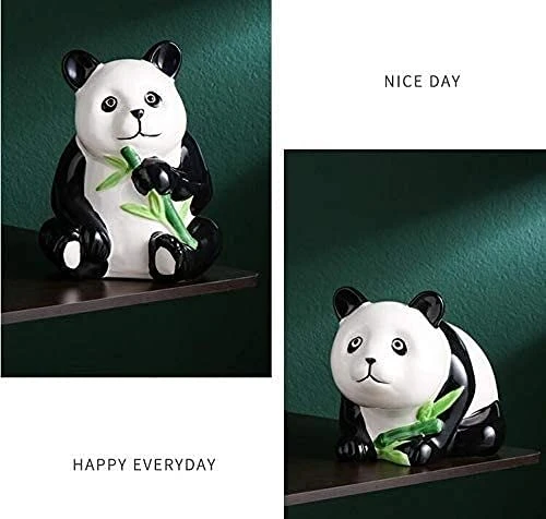 Piggy Bank Nursery Décor Keepsake Children's Banknote Piggy Bank Ceramic Panda Coin Money Box Money Saving Box Birthday And New Year Money Bank Piggy Banks Furniture Games (Color : B) 4 Piggy Bank Nursery Décor Keepsake Children's Banknote Piggy Bank Ceramic Panda Coin Money Box Money Saving Box Birthday And New Year Money Bank Piggy Banks Furniture Games (Color : B) - Image 2