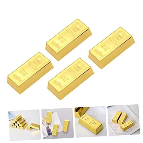 Totority 24 Pcs Good Bao Bullion Gift Game Doorstop Magnet Decorations Luck Ornament Prop Playthings Brick Party Realistic Christmas Ingots Decor Movie Xx Home Yuan Nativity Simulated X 7 Totority 24 Pcs Good Bao Bullion Gift Game Doorstop Magnet Decorations Luck Ornament Prop Playthings Brick Party Realistic Christmas Ingots Decor Movie Xx Home Yuan Nativity Simulated X - Image 5