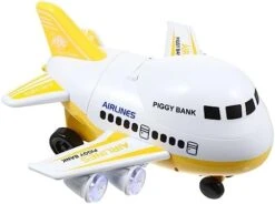 Alasum 1pc Airplane Piggy Bank Toys For Kids Educational Toys Kid Piggy Bank Musical Toy Toy Piggy Bank Toy Plastics, Electronic Components Yellow Saving Pot For Kids Coin Box Toy 21 Alasum 1pc Airplane Piggy Bank Toys For Kids Educational Toys Kid Piggy Bank Musical Toy Toy Piggy Bank Toy Plastics, Electronic Components Yellow Saving Pot For Kids Coin Box Toy -Folkmanis Toys Shop 41S42gnO9UL. AC