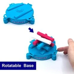 Shakewave - The Ultimate Stacking Blocks Game Challenge. Stack Rollers To Build A Tower As High As Possible On A Rotating Base Without Causing It To Collapse! Promotes Hand-Eye Coordination & Balance. -Folkmanis Toys Shop 41S7VNjWIbL