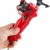Desamvap Bey Battling Tops Burst Power Custom Sword Launcher, B-200 Xiphoid Xcalibur Bey Launcher LR Left Right Spin DB Layer System Compatible With All Bey Burst Series (Red)