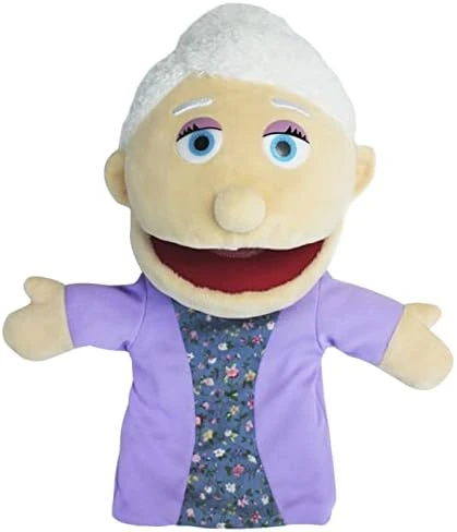 Lovely Family Hand Puppets Mouth Opening Plush Puppets Toys Role Playing Toys Puppets Children Storytelling Teaching Toys (Red Blue Plaid Dad, 30cm) 10 Lovely Family Hand Puppets Mouth Opening Plush Puppets Toys Role Playing Toys Puppets Children Storytelling Teaching Toys (Red Blue Plaid Dad, 30cm) - Image 8