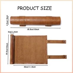 Dice Mat With Storage, 2 In 1 PVC Leather Dice Rolling Tray, Portable DND Dice Game Accessory, Brown 14 Dice Mat With Storage, 2 In 1 PVC Leather Dice Rolling Tray, Portable DND Dice Game Accessory, Brown -Folkmanis Toys Shop 41SSZ8Kn00L