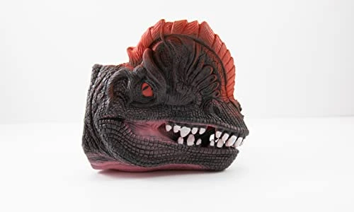 Dinosaur Hand Puppets (4 Pack) Realistic Soft Rubber Interactive Dino Toy 6 Dinosaur Hand Puppets (4 Pack) Realistic Soft Rubber Interactive Dino Toy - Image 4