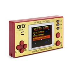 Mini Retro Handheld Games Console, 150 In-Built Games, 8-Bit Retro Arcade Games, 1.8” Full Colour LCD Screen, Pocket-Sized, Thumbs Up!