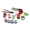Melissa & Doug Sushi Slicing Play Food Set - Pretend Play Kitchen Toys, Wooden Sushi Food For Play, Pretend Sushi For Kids Ages 3+ -Folkmanis Toys Shop 41SvxsytY4L
