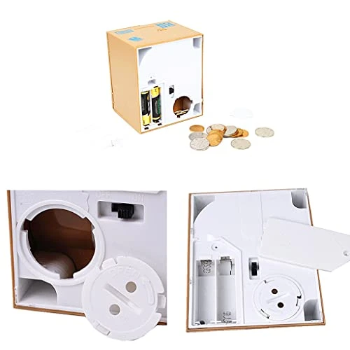 ALIMITOPIA Saving Money Box,Vocal Mischief Stealing Coin Piggy Bank Coin Storage Pot (Cartoon Cat) 6 ALIMITOPIA Saving Money Box,Vocal Mischief Stealing Coin Piggy Bank Coin Storage Pot (Cartoon Cat) - Image 4