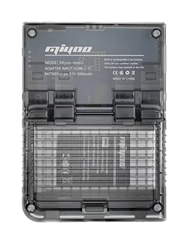 GENERIC Miyoo Mini Plus Handheld Game Console, 3.5-Inch ,Open Source Retro Console,64G TF Card, Support WiFi, Game Console Toy Gift For Kids And Adults (Black) 4 GENERIC Miyoo Mini Plus Handheld Game Console, 3.5-Inch ,Open Source Retro Console,64G TF Card, Support WiFi, Game Console Toy Gift For Kids And Adults (Black) - Image 2