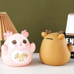 Cute Wind Can Be Stored And Removable Deer Piggy Bank Waterproof And Moisture-Proof Piggy Bank 15 Cute Wind Can Be Stored And Removable Deer Piggy Bank Waterproof And Moisture-Proof Piggy Bank -Folkmanis Toys Shop 41TAohNyeOL