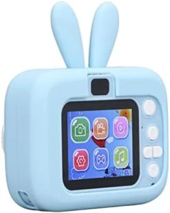 Okuyonic Video Camera Toy, 2.0 Inch Color Display Children Camera Rich Effects Auto With 32G Memory Card For Birthday (Blue) -Folkmanis Toys Shop 41TEc4mFhJL. AC
