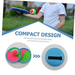 COOLHIYA 1 Set Goo Ball Spring Toys For Kids Outdoor Play Toys For Kids Playset Outdoor Sensory Balls For 1-3 Paddle Catch Games Toy Racket And Set Racket And Ball Set Bat 11 COOLHIYA 1 Set Goo Ball Spring Toys For Kids Outdoor Play Toys For Kids Playset Outdoor Sensory Balls For 1-3 Paddle Catch Games Toy Racket And Set Racket And Ball Set Bat -Folkmanis Toys Shop 41THBQHhWKL