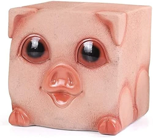 Piggy Bank Children's Toy Money Box Fun Piggy Bank Square Face Pig Cat Dog Cartoon Piggy Bank Creative No Coin Outlet Animal Money Box Money Box Counter Piggy Banks Furniture Games (Color : A) 11 Piggy Bank Children's Toy Money Box Fun Piggy Bank Square Face Pig Cat Dog Cartoon Piggy Bank Creative No Coin Outlet Animal Money Box Money Box Counter Piggy Banks Furniture Games (Color : A) - Image 9