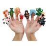 Rite Lite 10 Plagues Passover Finger Puppets Vinyl Gift Box Set - Passover Toys Decorations Goodie Bag Rewards Jewish Holiday Party Favors For Kids Seder Pesach Arts & Crafts Decor For Hours Of Fun! -Folkmanis Toys Shop 41TdLnhEj5L