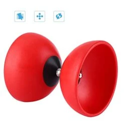 Diabolo Chinese Yoyo Diabolo Toys With Coloured Diablolo Sticks For Super Long Spin Times And Pro Level Diabolo.(Red) Children's Outdoor Toys 13 Diabolo Chinese Yoyo Diabolo Toys With Coloured Diablolo Sticks For Super Long Spin Times And Pro Level Diabolo.(Red) Children's Outdoor Toys -Folkmanis Toys Shop 41TpmSB35HL
