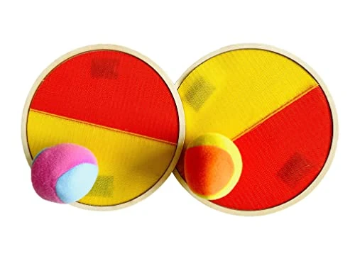 Toss And Catch Ball Set Indoor & Outdoor Family Game For Kids Backyard Lawn Playground Games Beach Toys Girls Boys Adults Parents 4 Toss And Catch Ball Set Indoor & Outdoor Family Game For Kids Backyard Lawn Playground Games Beach Toys Girls Boys Adults Parents - Image 2
