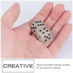 Alasum 40 Pcs Dices Casino Playing Party Games Favors Top Props Activity The Interesting Math Glow For Creative Mini Multi-sided Role- Small Board Dungeon Theme Acrylic Dark Table -Folkmanis Toys Shop 41Ty5K1v6DL