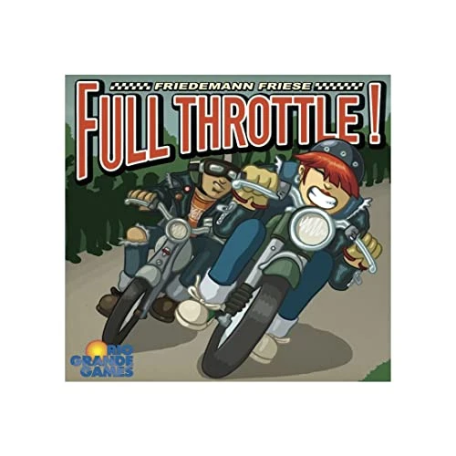 Rio-Grande-Games Rio Grande Games: Full Throttle - Moped Racing Betting Card Drafting Boardgame, 2-6 Players, Ages 14+, 30-60 Min, Multicolor 3 Rio-Grande-Games Rio Grande Games: Full Throttle - Moped Racing Betting Card Drafting Boardgame, 2-6 Players, Ages 14+, 30-60 Min, Multicolor