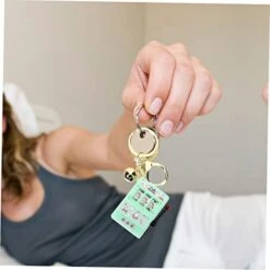 Ibasenice Las Vegas 10 Pcs Rocker Keychain Lucky Keychain Casino Toy Slots Keyring Mini Arcade Game Aldult Toys Keychain For Kids Toy's For Kids Keychain Plaything Hand Held Game Keychain -Folkmanis Toys Shop 41Uiqs4rjYL