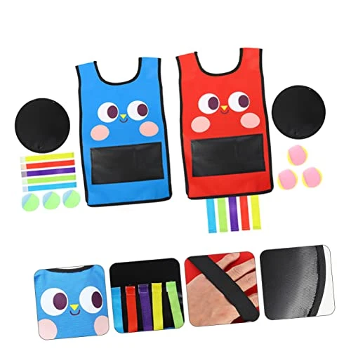 Ibasenice Outdoor Playset 2 Sets Sticky Jersey Outdoor Playsets Outdoor Toys For Kids Game Vest Sticky Ball Cloth Outside Game Vests Parent-Child Kids Ball Kids Tank Tops 4 Ibasenice Outdoor Playset 2 Sets Sticky Jersey Outdoor Playsets Outdoor Toys For Kids Game Vest Sticky Ball Cloth Outside Game Vests Parent-Child Kids Ball Kids Tank Tops - Image 2