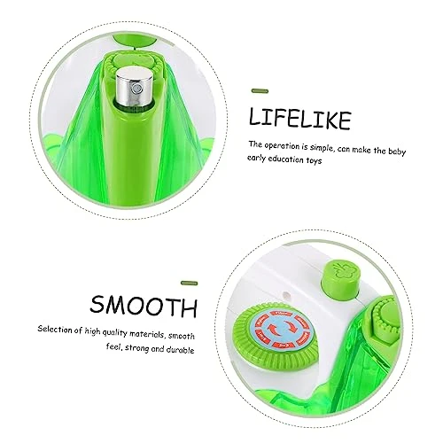 Toyvian 1pc Simulation Electric Iron Mini House Mini Toys For Kids Mini Bread Maker Educational Toy Playing House Supply Funny Electric Iron Toy Game House Household Green Abs Child 5 Toyvian 1pc Simulation Electric Iron Mini House Mini Toys For Kids Mini Bread Maker Educational Toy Playing House Supply Funny Electric Iron Toy Game House Household Green Abs Child - Image 3