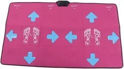 Dance Mat Games For TV, Double Exercise Fitness Dance Pad Game Musical Dancing Mat PU Double User HD Dance Light Up Mat With AV Cable For Living Room, (Gray) -Folkmanis Toys Shop 41VCQGY LlL. AC