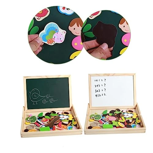 Ibasenice Puzzle For Kids Puzzle Toy Kids Magnets Wooden Magnetic Matching Games Animal Fridge Magnets Wooden Matching Toy Fighting Fun Drawboard Puzzle Board Children's Educational Toys 3 Ibasenice Puzzle For Kids Puzzle Toy Kids Magnets Wooden Magnetic Matching Games Animal Fridge Magnets Wooden Matching Toy Fighting Fun Drawboard Puzzle Board Children's Educational Toys