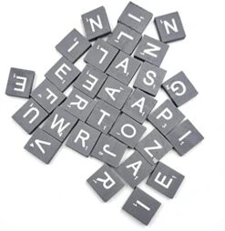 EXCEART Toddler Toys Wedding Decor Stocking Stuffers Wood Letter Tiles Letters Wood Tiles Letters Chips Wood Letters Replacement Crossword Game Tiles Infants Toys Baby Gifts Christmas Decor -Folkmanis Toys Shop 41VFq3CjqsL. AC